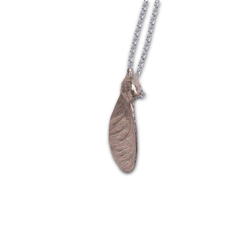 Sycamore Pod Pendant - Bronze