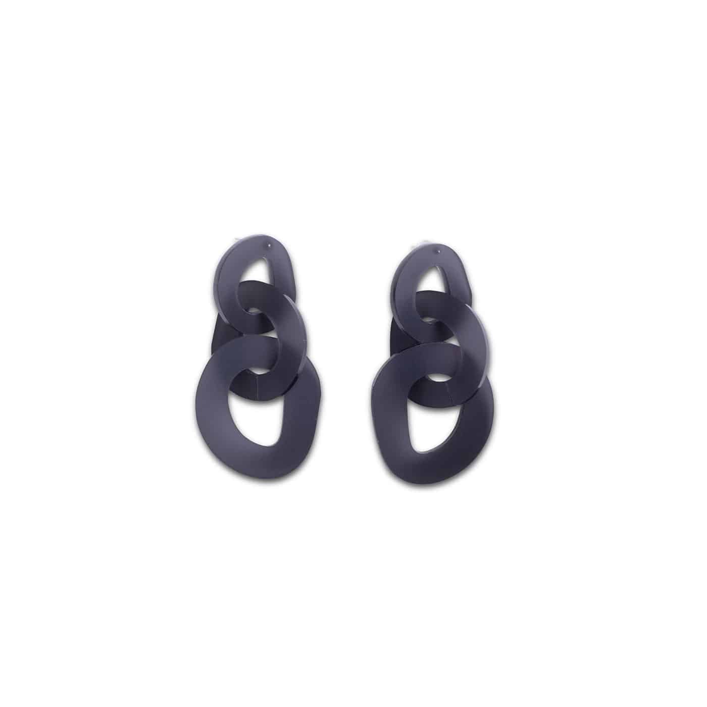 DECO FLEX Triple O Link Earrings | WONDERHAUS