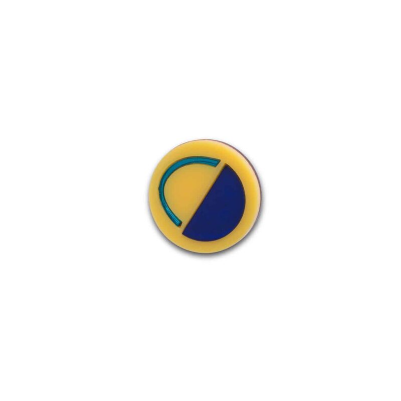 Smile Brooch - Yellow