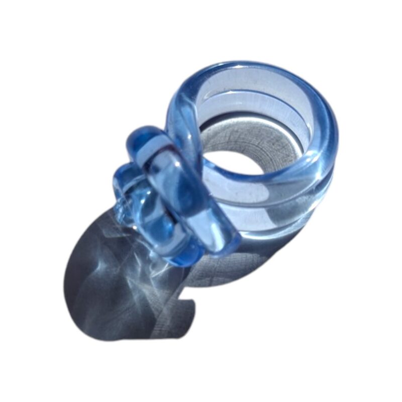 OPTIKA Baby Blue Statement Ring