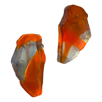 DUALITY neon rocks studs