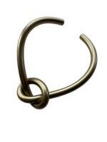 gold optika necklace