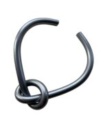 SILVER OPTIKA NECKLACE